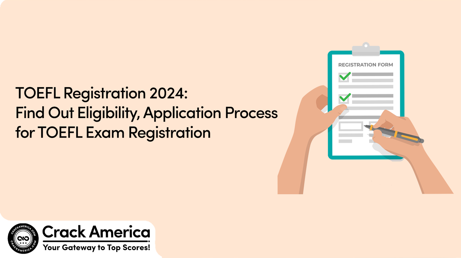 TOEFL Registration 2024 Find Out Eligibility, Application Process for