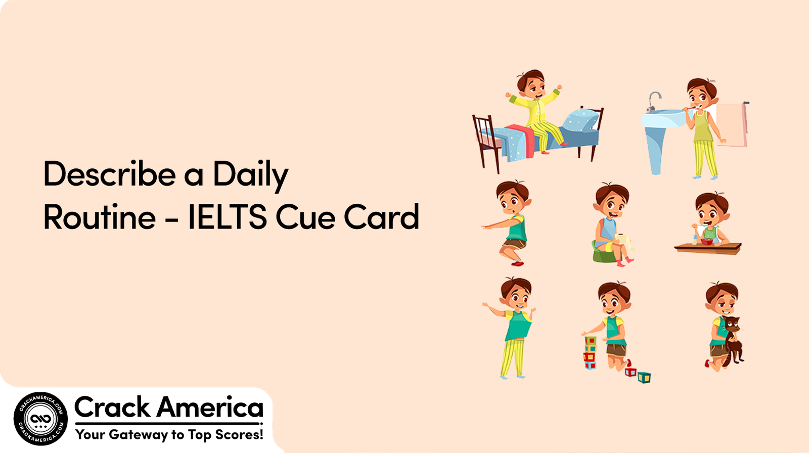 daily routine essay ielts